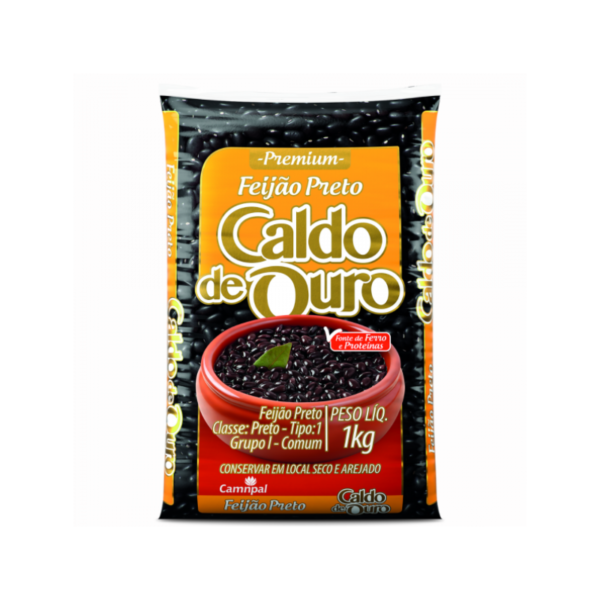 Feijão preto Caldo de ouro