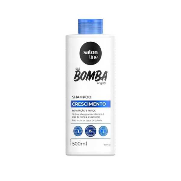 Bomba Shampoo Crescimento Salon Line