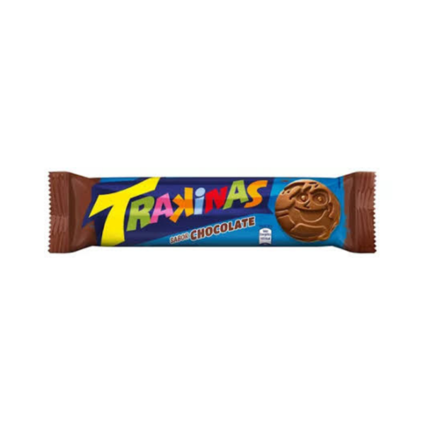 Biscoito Trakinas Mondelez ,Morango,Morango e Chocolate ,Chocolate 126g